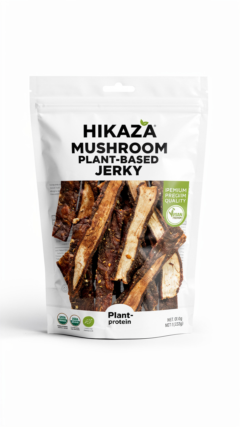 Mushroom Plant-Based Jerky