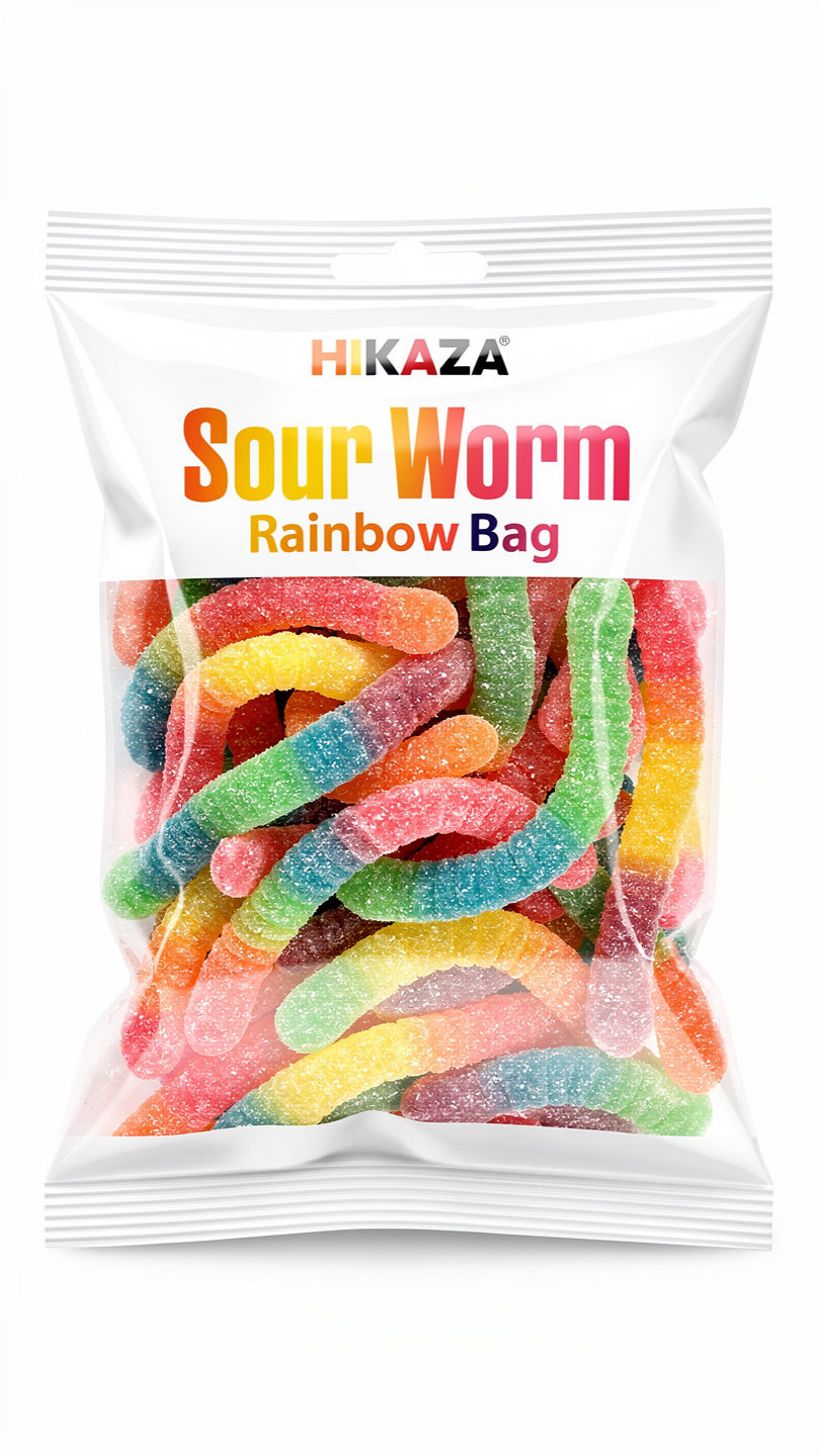 Sour Worm Rainbow Bag
